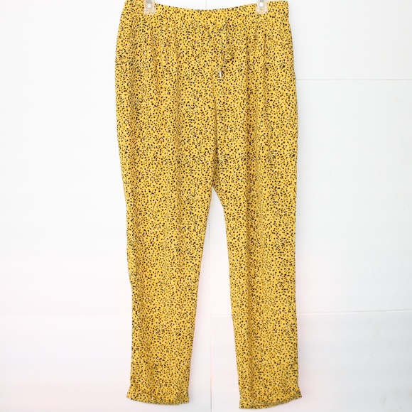 Zara Pants - Zara Basic Women's Medium Yellow Pants